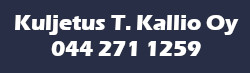 Kuljetus T. Kallio Oy logo